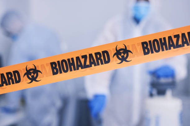 Professional Blood Cleanup technician working in London, KY